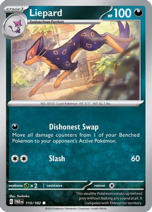 Liepard (115) - Paradox Rift