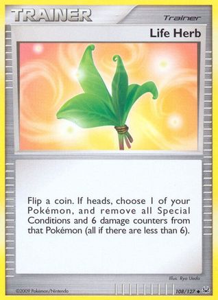 Life Herb (108) Reverse Holofoil - Platinum