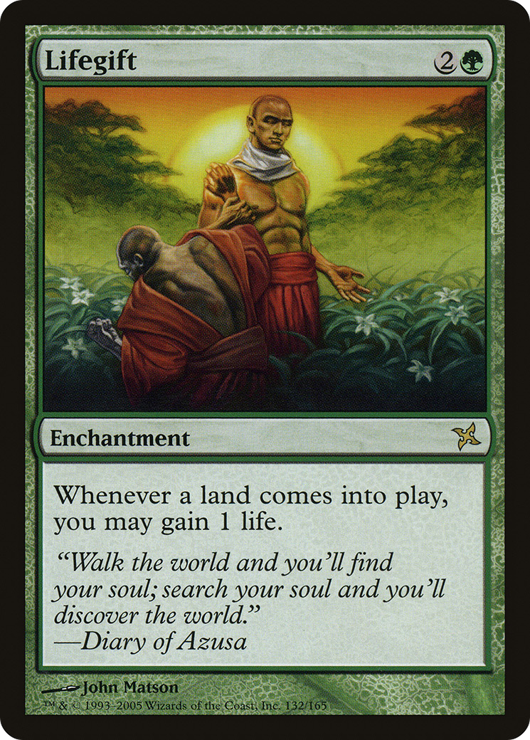 Lifegift (132) Foil - Betrayers of Kamigawa