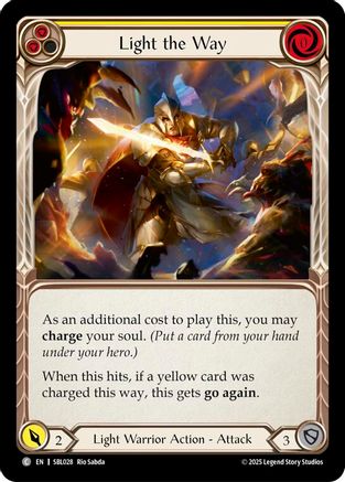 Light the Way (Yellow) (SBL028) - Silver Age