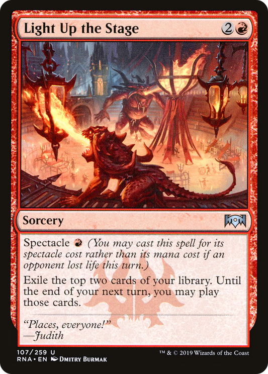 Light Up the Stage (107) - Ravnica Allegiance