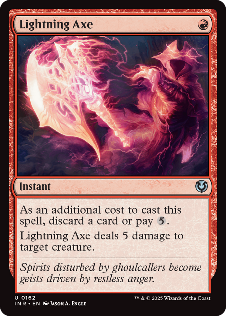 Lightning Axe (162) Foil - Innistrad Remastered