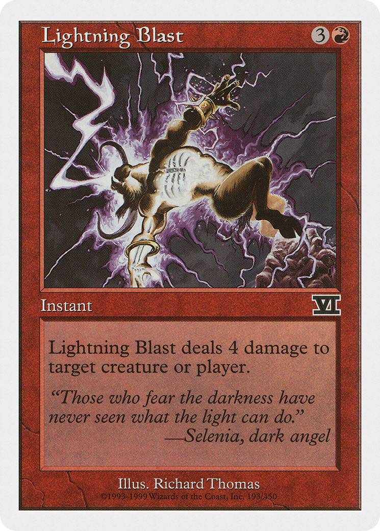 Lightning Blast (193) - Classic Sixth Edition