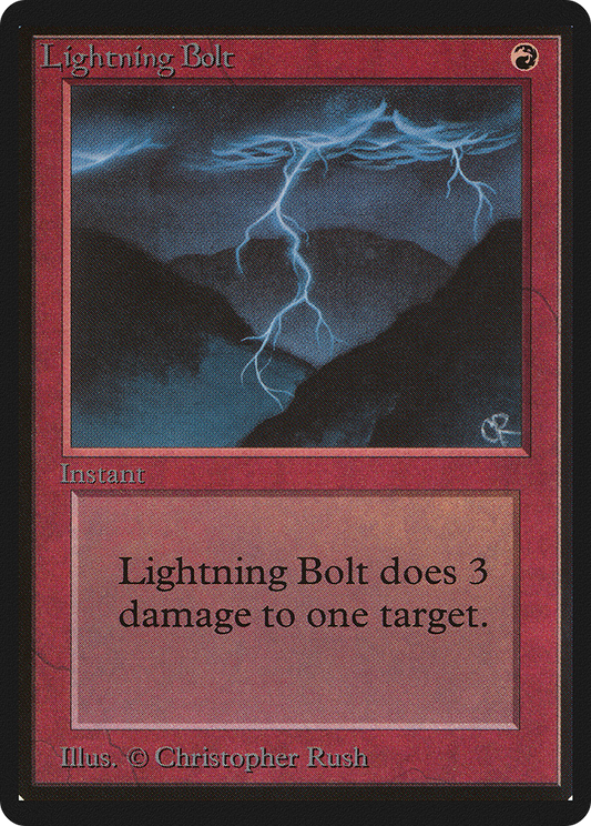Lightning Bolt - Limited Edition Beta