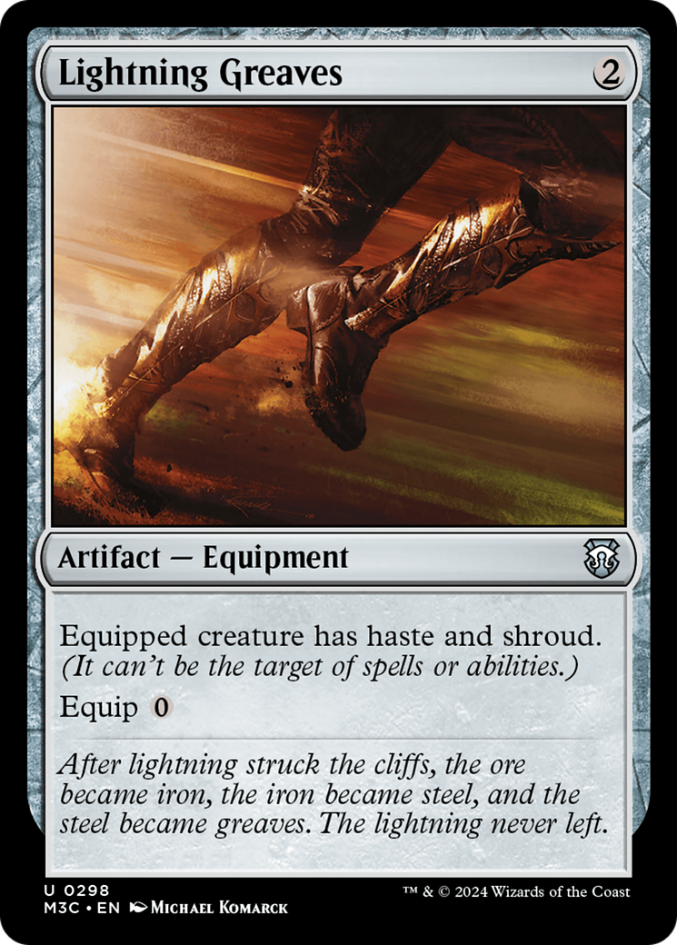 Lightning Greaves (298) - Commander: Modern Horizons 3