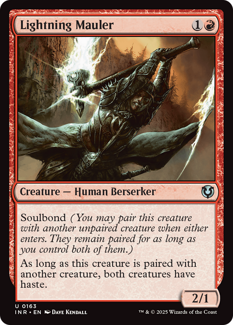 Lightning Mauler (163) Foil - Innistrad Remastered