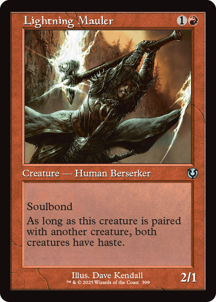 Lightning Mauler (Retro) (399) Foil - Innistrad Remastered