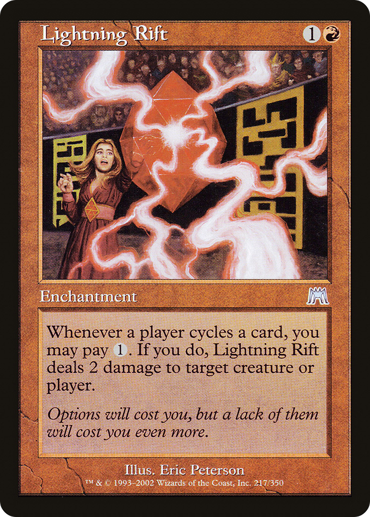 Lightning Rift (217) Foil - Onslaught