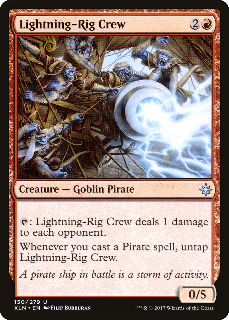 Lightning-Rig Crew (150) Foil - Ixalan