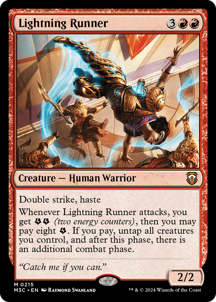 Lightning Runner (215) - Commander: Modern Horizons 3