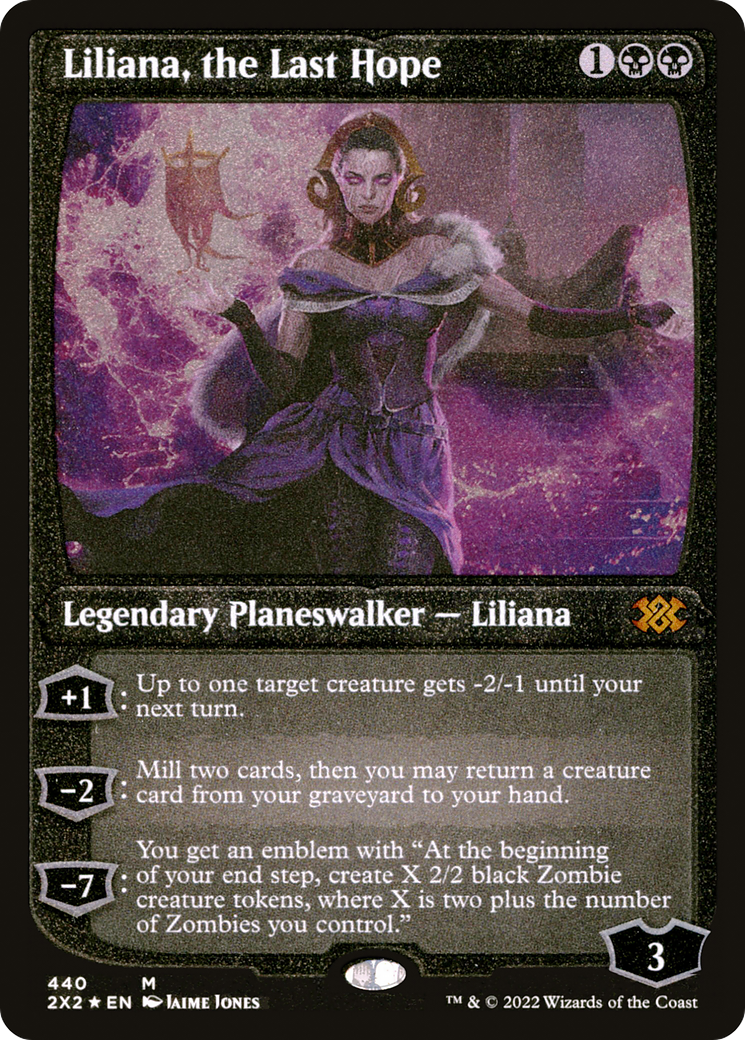 Liliana, the Last Hope (440) Etched Foil - Double Masters 2022