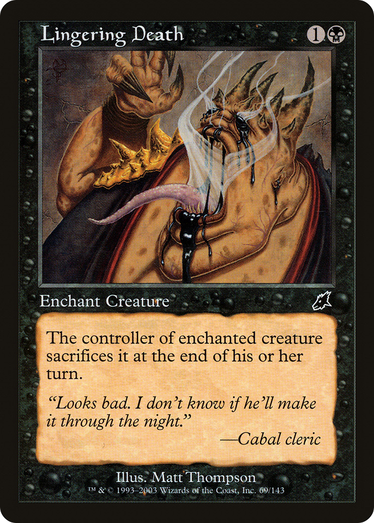 Lingering Death (069) Foil - Scourge