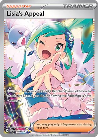 Lisia's Appeal (Alternate Full Art) (246) Holofoil - Surging Sparks