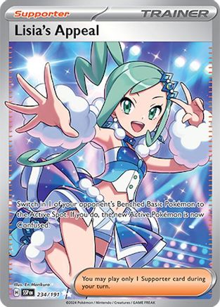 Lisia's Appeal (Full Art) (234) Holofoil - Surging Sparks