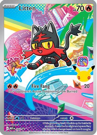 Litten (44) Holofoil - Black Star Promos