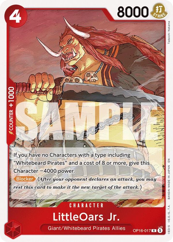 LittleOars Jr. (OP16-017) Foil