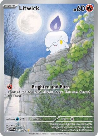 Litwick (101) Holofoil - White Flare
