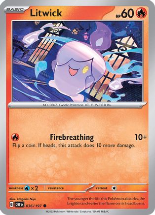 Litwick (36) - Obsidian Flames