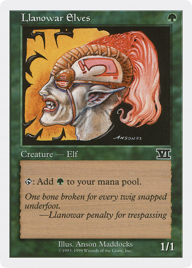 Llanowar Elves (039) - Battle Royale Box Set