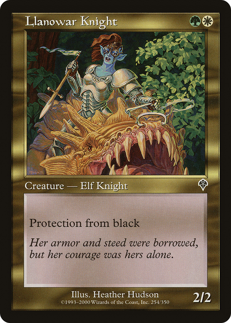 Llanowar Knight (254) - Invasion
