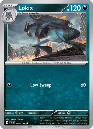 Lokix (100) Reverse Holofoil - Journey Together