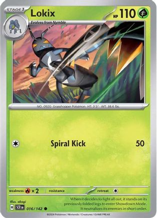 Lokix (16) Reverse Holofoil - Stellar Crown