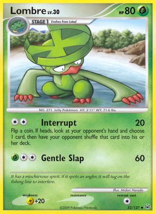 Lombre (52) Reverse Holofoil - Platinum