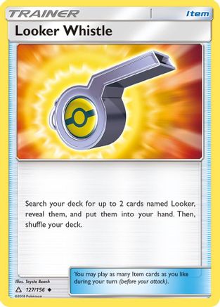 Looker Whistle (127) Reverse Holofoil - Ultra Prism