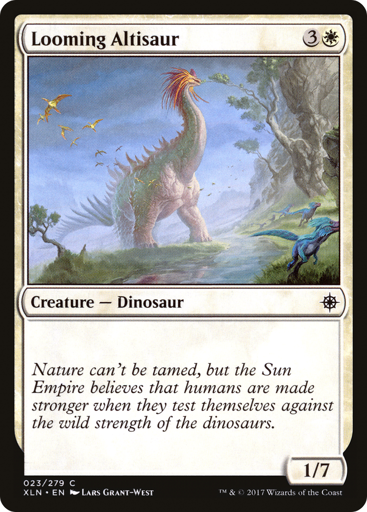 Looming Altisaur (023) Foil - Ixalan