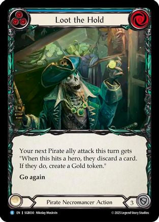 Loot the Hold (Blue) (SGB030) - Silver Age