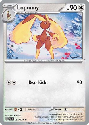 Lopunny (84) Reverse Holofoil - Prismatic Evolutions