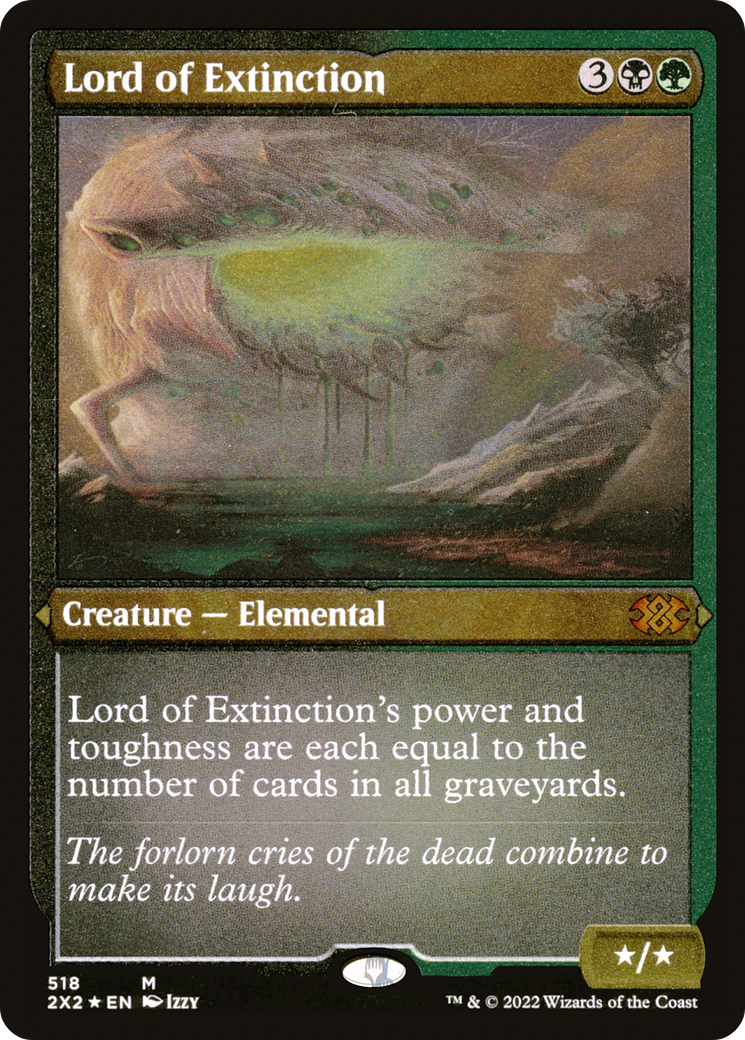 Lord of Extinction (518) Etched Foil - Double Masters 2022