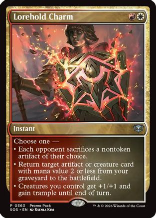 Lorehold Charm (Promo Pack) (363) - Secrets of Strixhaven