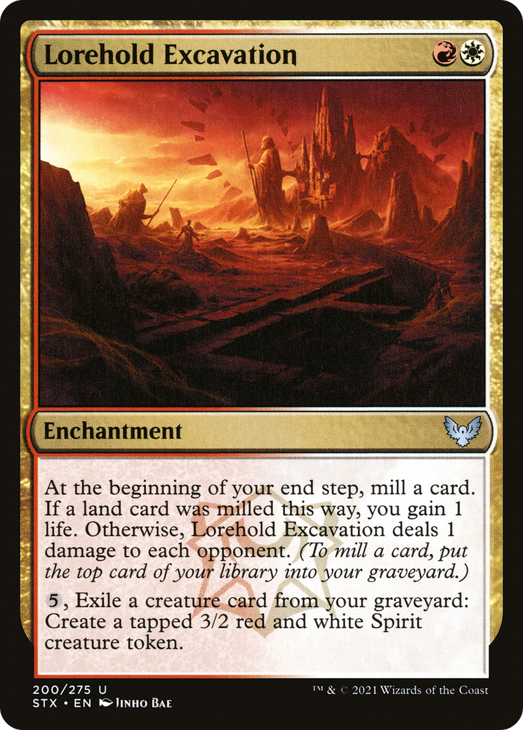 Lorehold Excavation (200) - Strixhaven: School of Mages Foil