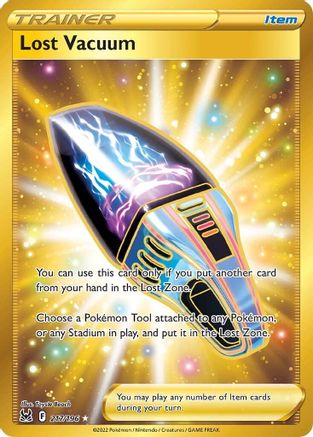 Lost Vacuum (Gold) (217) Holofoil - Lost Origin