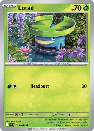 Lotad (5) - Phantasmal Flames