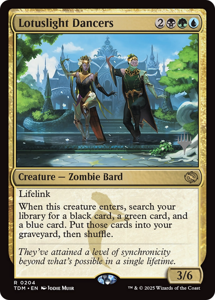 Lotuslight Dancers (Promo Pack) (204) Foil - Tarkir: Dragonstorm
