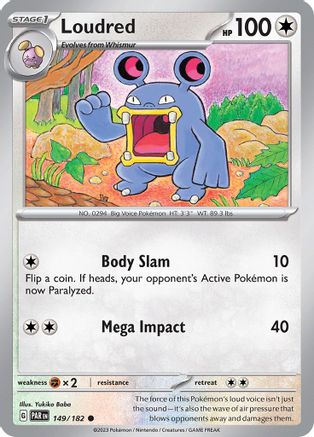 Loudred (149) Reverse Holofoil - Paradox Rift