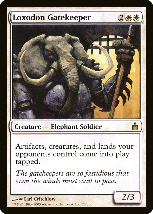 Loxodon Gatekeeper (025) - Ravnica: City of Guilds
