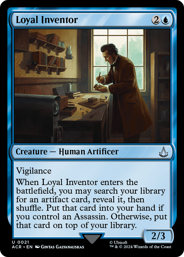 Loyal Inventor (021) Foil - Assassin's Creed