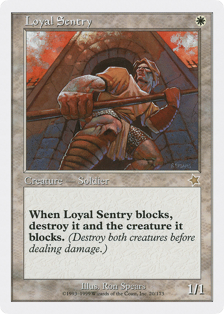 Loyal Sentry (020) - Starter 1999
