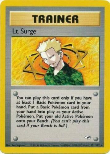 Lt. Surge (101) (Unlimited) - Gym Heroes