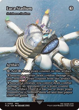 Luca Stadium – Strixhaven Stadium (Showcase) (063) Foil - FINAL FANTASY: Through the Ages