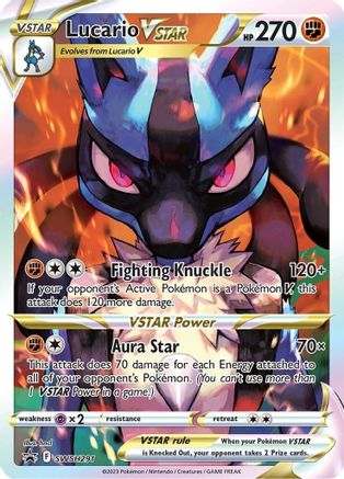 Lucario VSTAR - SWSH291 (SWSH291) Holofoil - SWSH Sword & Shield Promo Cards