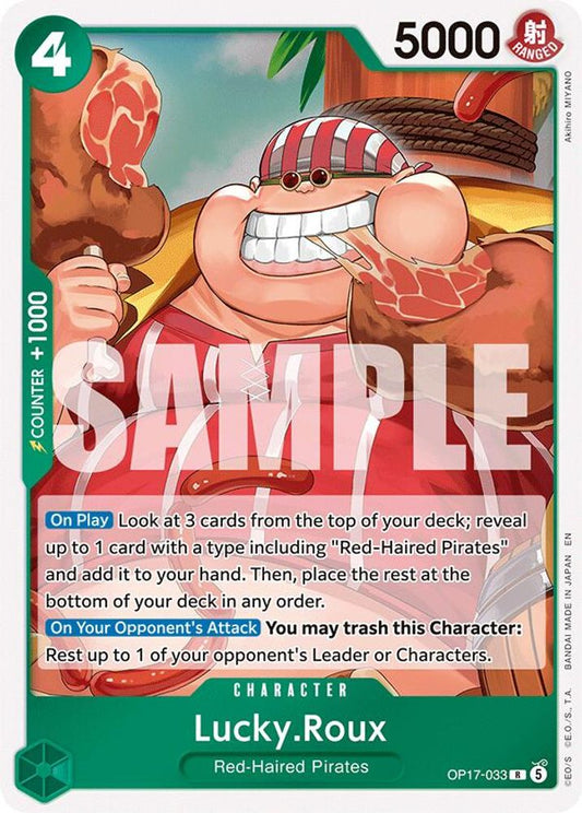Lucky.Roux (OP17-033) Foil