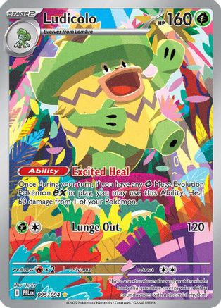 Ludicolo (95) Holofoil - Phantasmal Flames