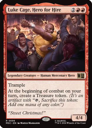 Luke Cage, Hero for Hire (696) - Commander: Marvel Super Heroes