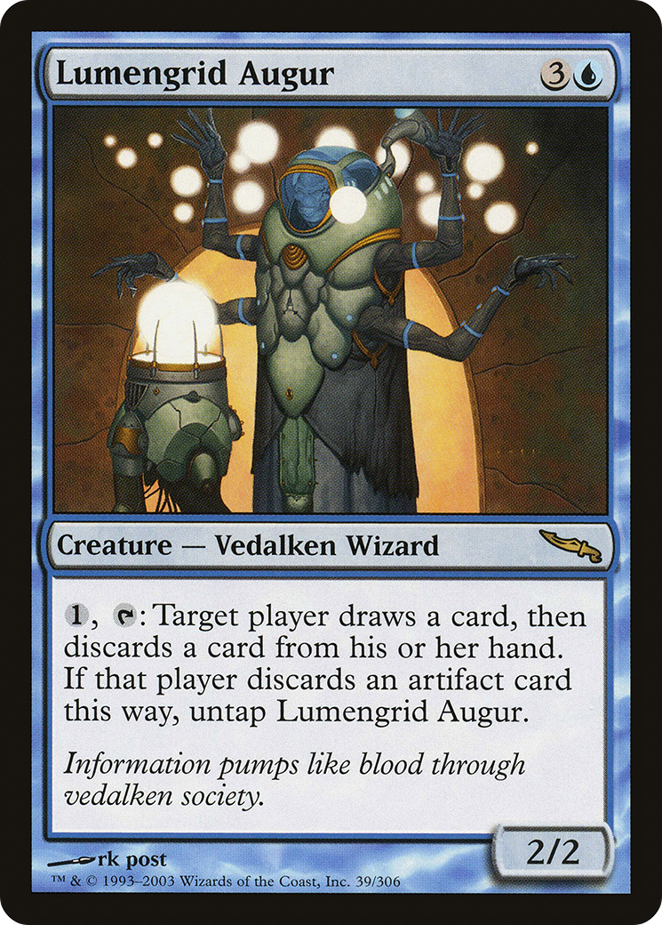 Lumengrid Augur (039) Foil - Mirrodin