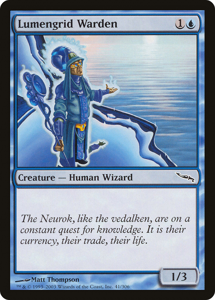 Lumengrid Warden (041) Foil - Mirrodin