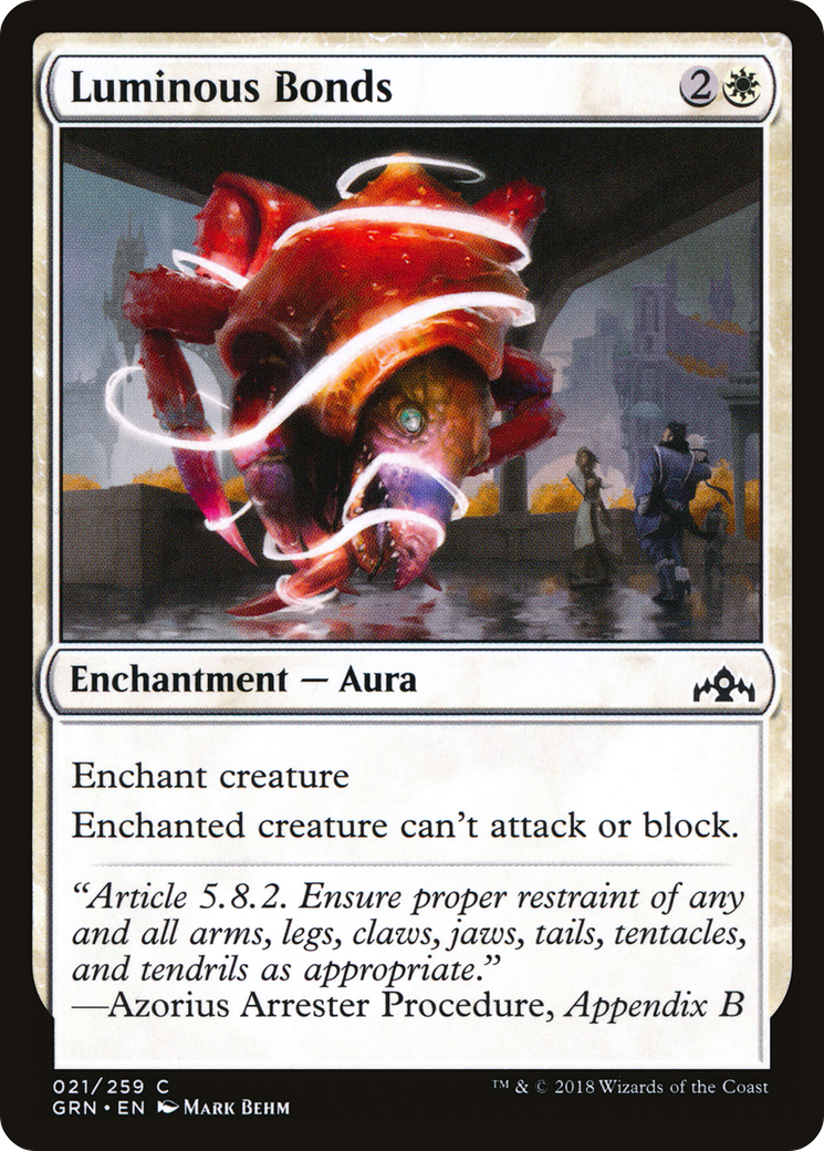 Luminous Bonds (021) - Guilds of Ravnica Foil